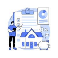 Estate planning abstract concept vector illustration. Estate planning abstract concept vector illustration.