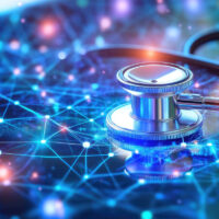 Stethoscope on ECG line with heart beat lines background, closeup view of stethoscope in the style of _xpath, stock photo contest winner, best quality, high resolution, high details. --chaos 30 --ar 3:2 --v 6.1 Job ID: fc58de84-8088-418a-98b0-5f300c42e09b